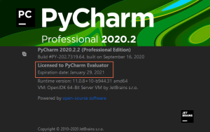 PyCharm 2020.2 破解+汉化